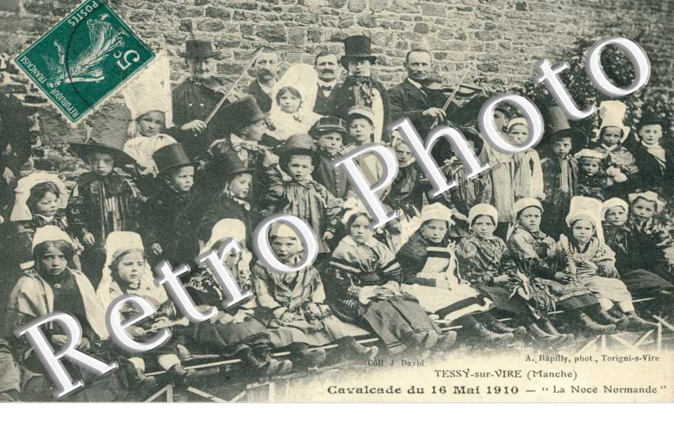 cavalcade du 16 mai 1910, "la noce normande"