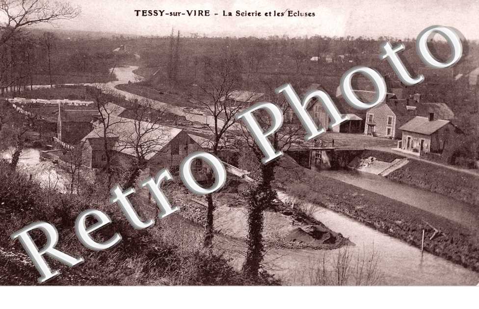 La scierie et les ecluses