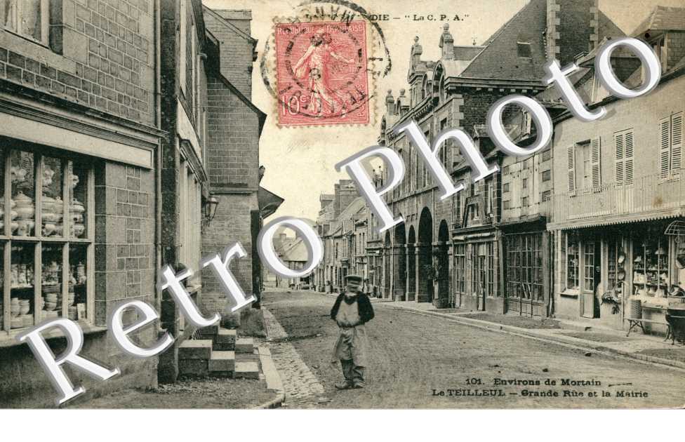 la Grande Rue et la mairie