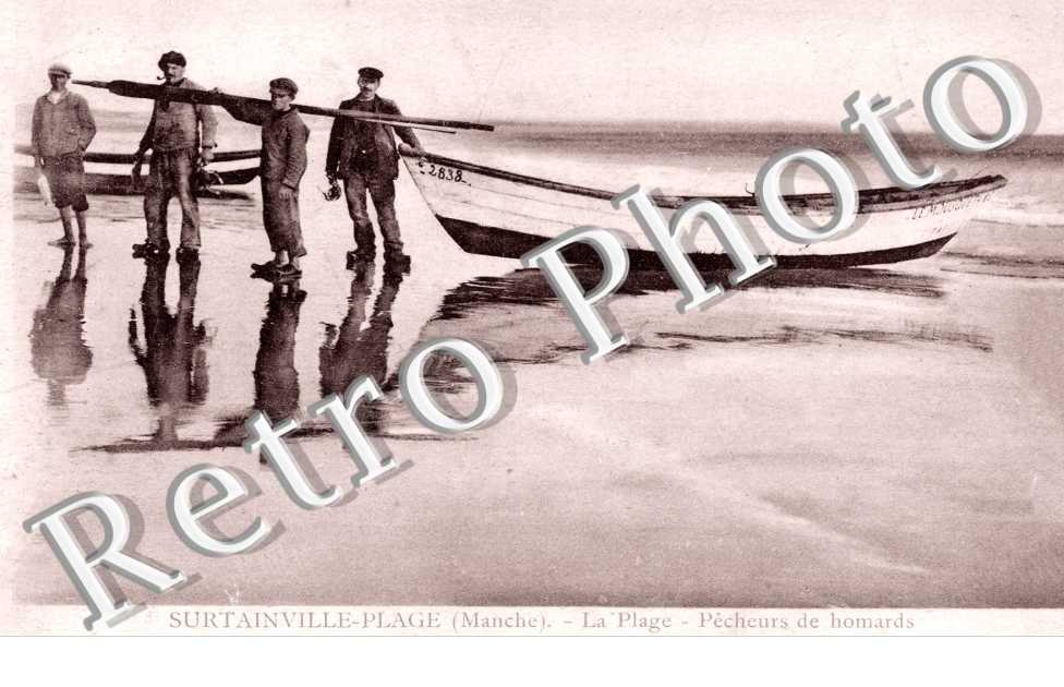 Plage -    pecheurs de homards