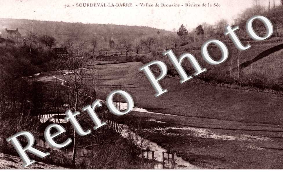 SOURDEVAL LA BARRE Vallee de Brouains