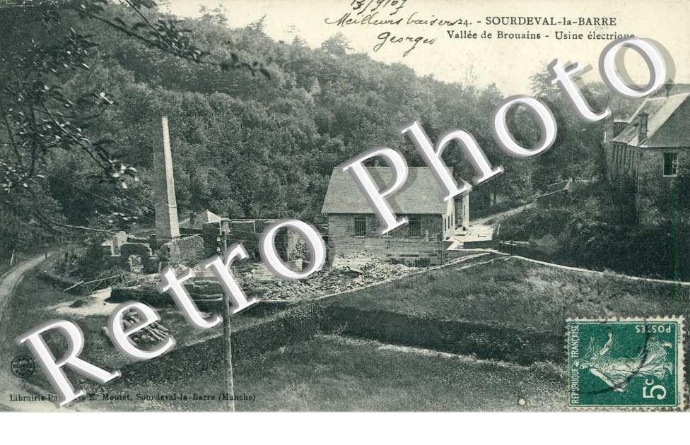 Sourdeval la Barre, Usine electrique