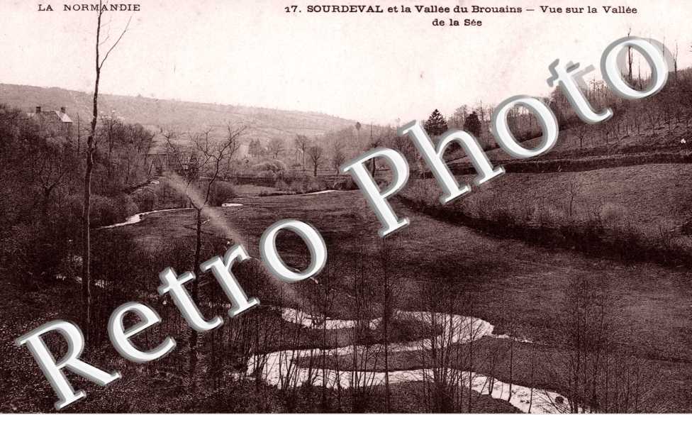 Sourdeval, vue de la Vallee de la See