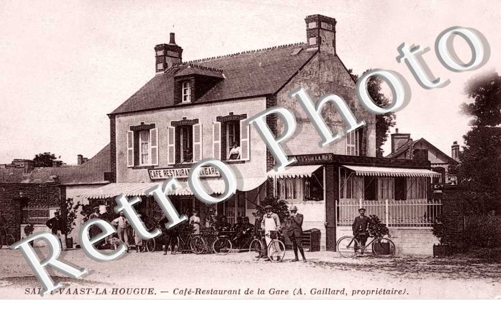 Cafe restaurant de la gare - A. Gaillard proprietaire