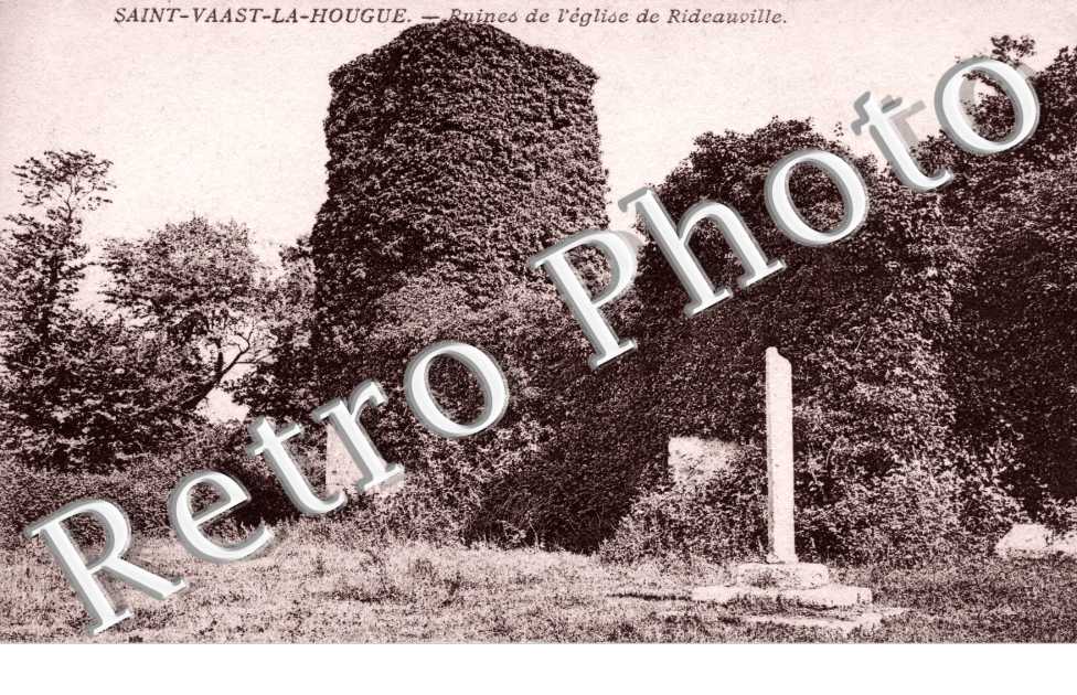 Ruines de l'eglise de Rideauville