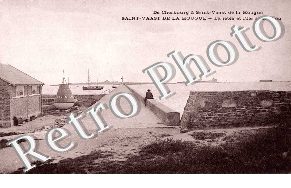 La jetee de l'Ile de Tatihou