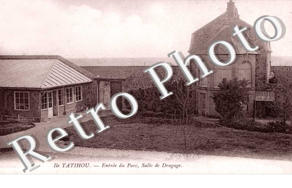 Ile Tatihou Entree du parc, salle de Dragage
