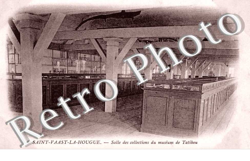 Salle des Collections du Museum de Tatihou