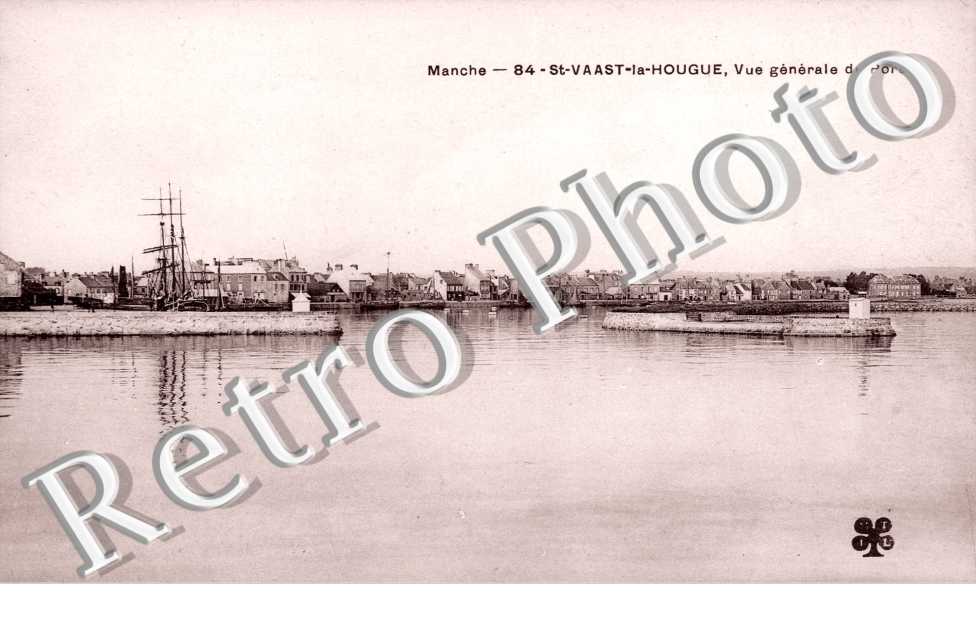Vue générale du port