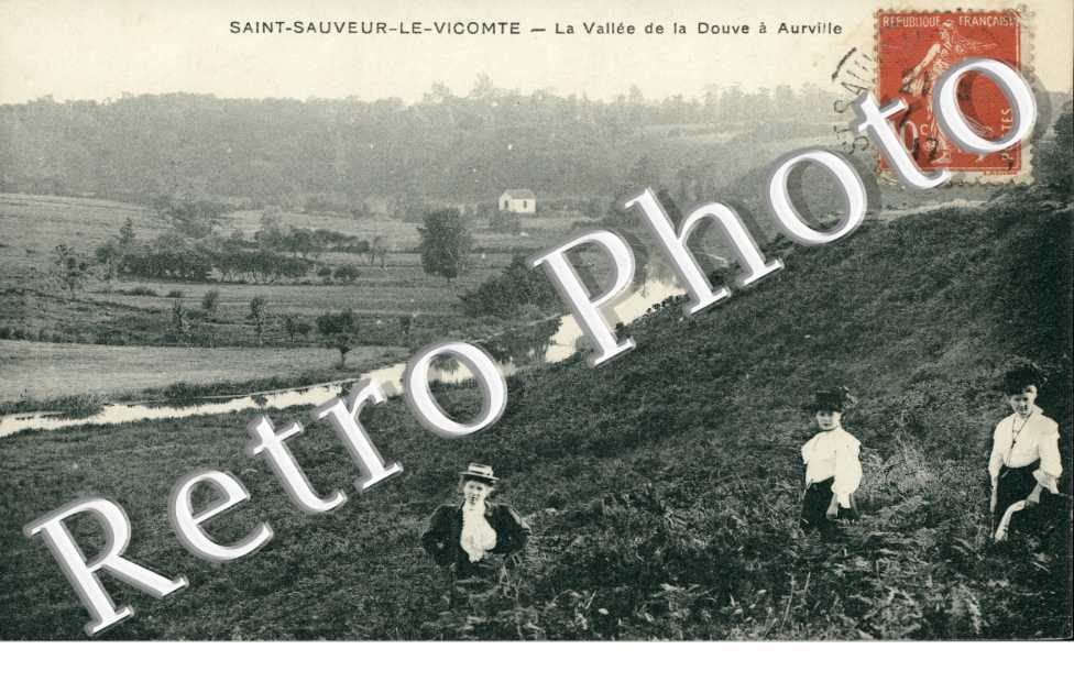 la vallee de la Douve a Aurville