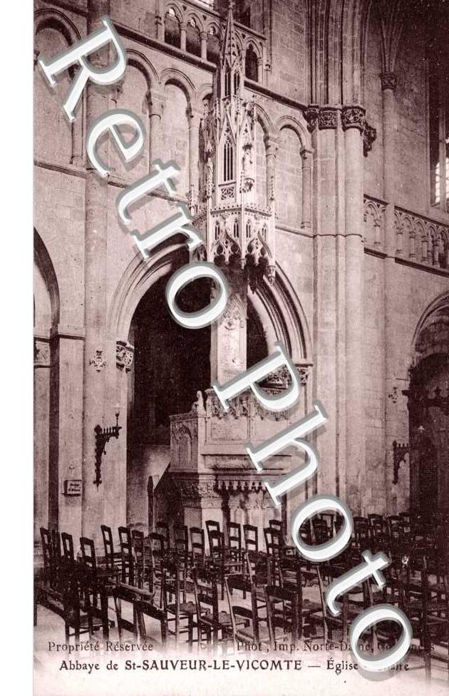 Abbaye - Chaire de l'Eglise