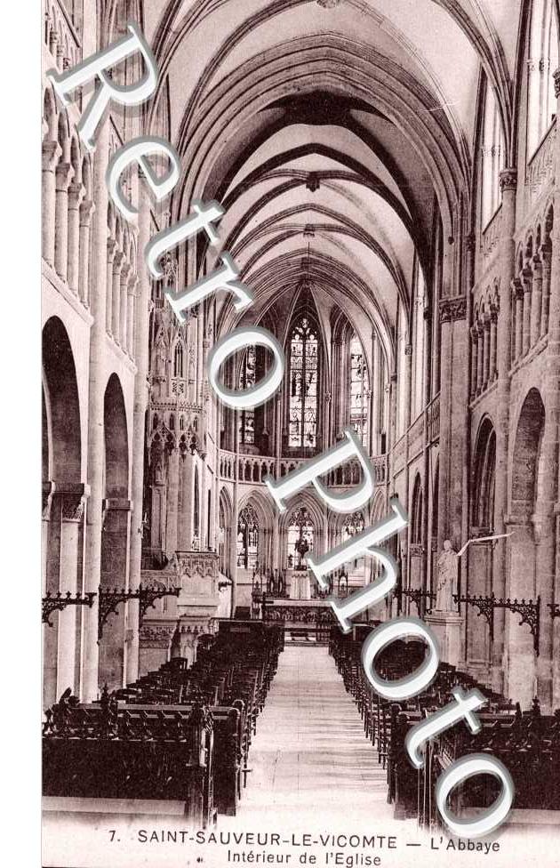 Abbaye - Interieur de l'Eglise