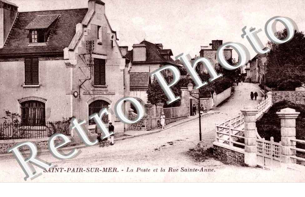 la poste et la rue Sainte-Anne