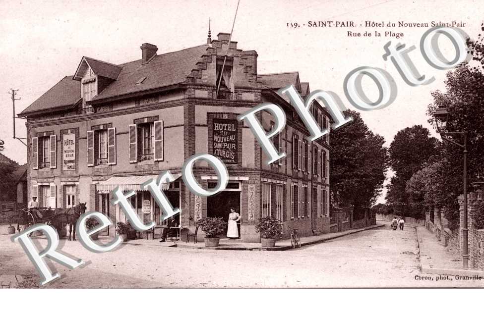 Hôtel du Nouveau Saint Pair - Rue de la Plage