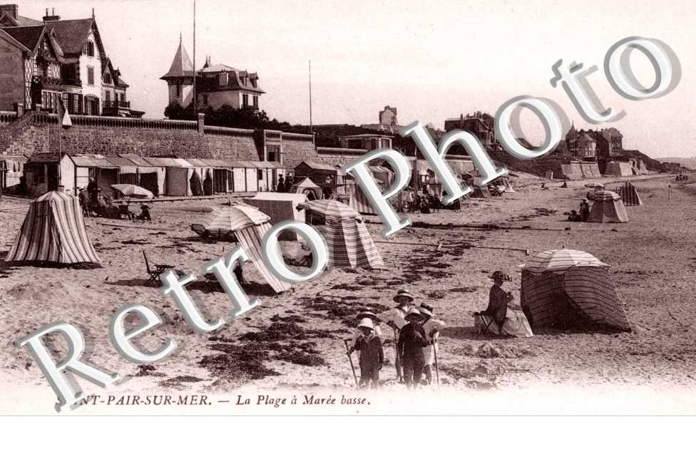 La plage a maree basse