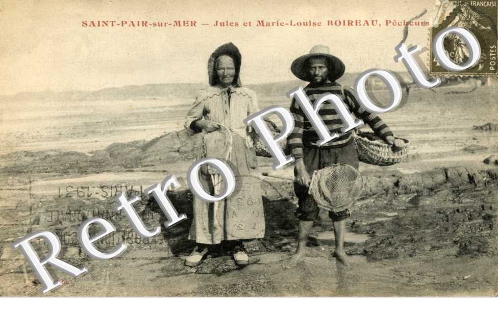 Jules et Marie Louise Boireau, Pecheurs