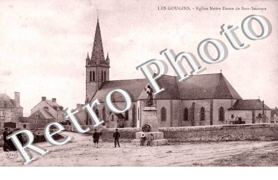 Les Gougins - eglise Notre-dame de Bon-secours