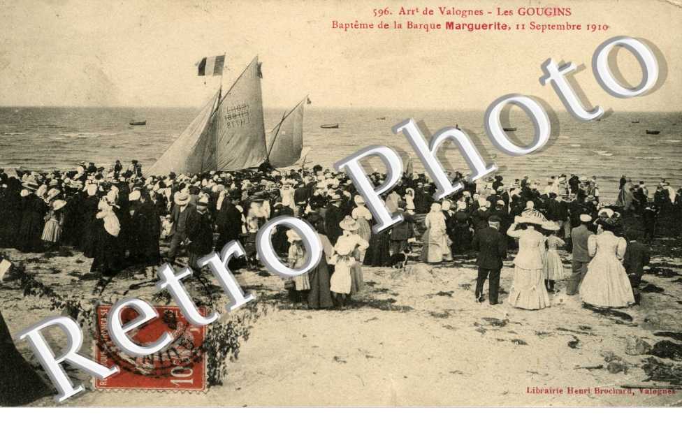 Bapteme de la barque  Marguerite 11 septembre 1910