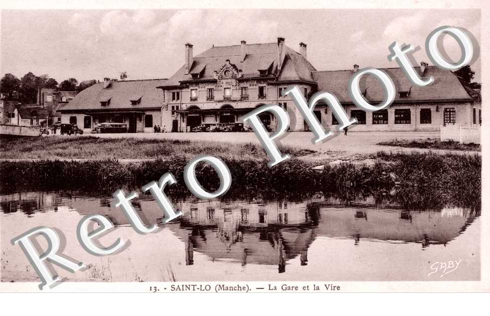 La gare et la Vire