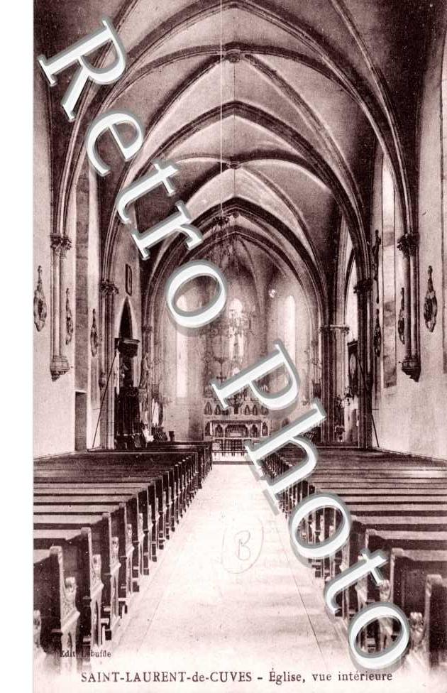 Vue interieur de l'eglise