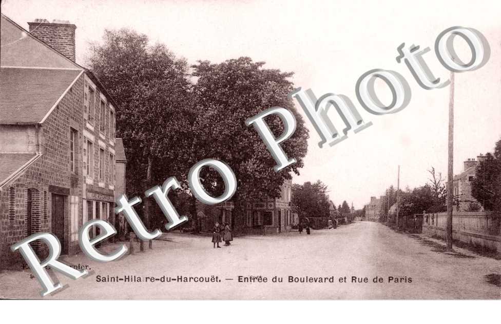 Entree du boulevard et rue de Paris