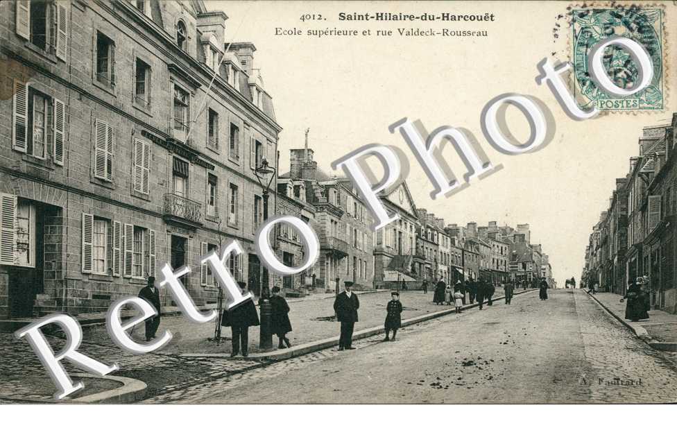Ecole superieure et rue Valdeck-Rousseau