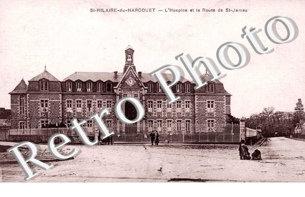 L'hospice et la route de Saint-James