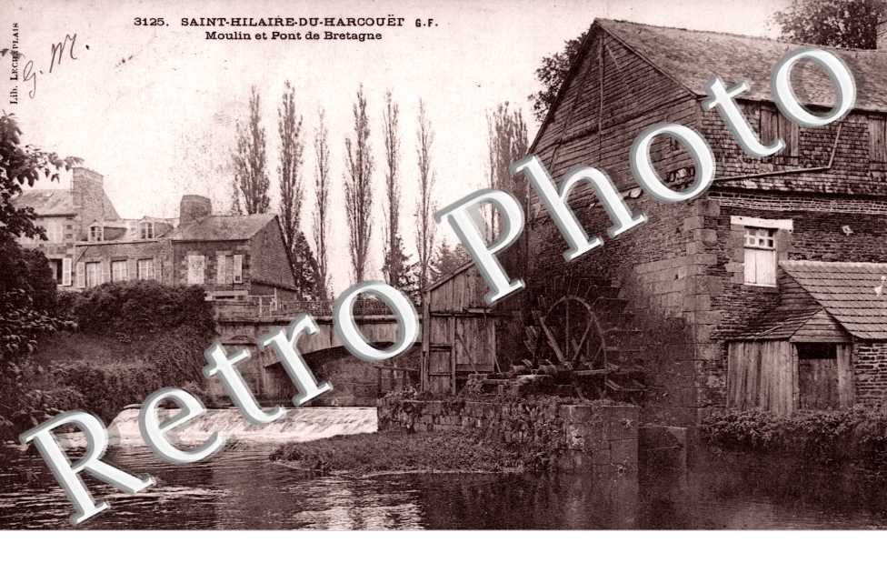 Moulin et Pont de Bretagne