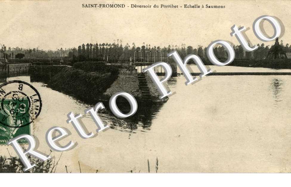 Deversoir du Porribet - echelle a saumons