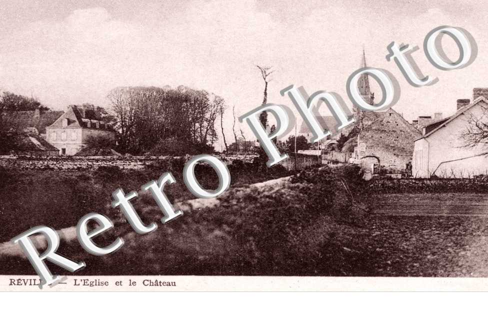 Le chateau et l'eglise
