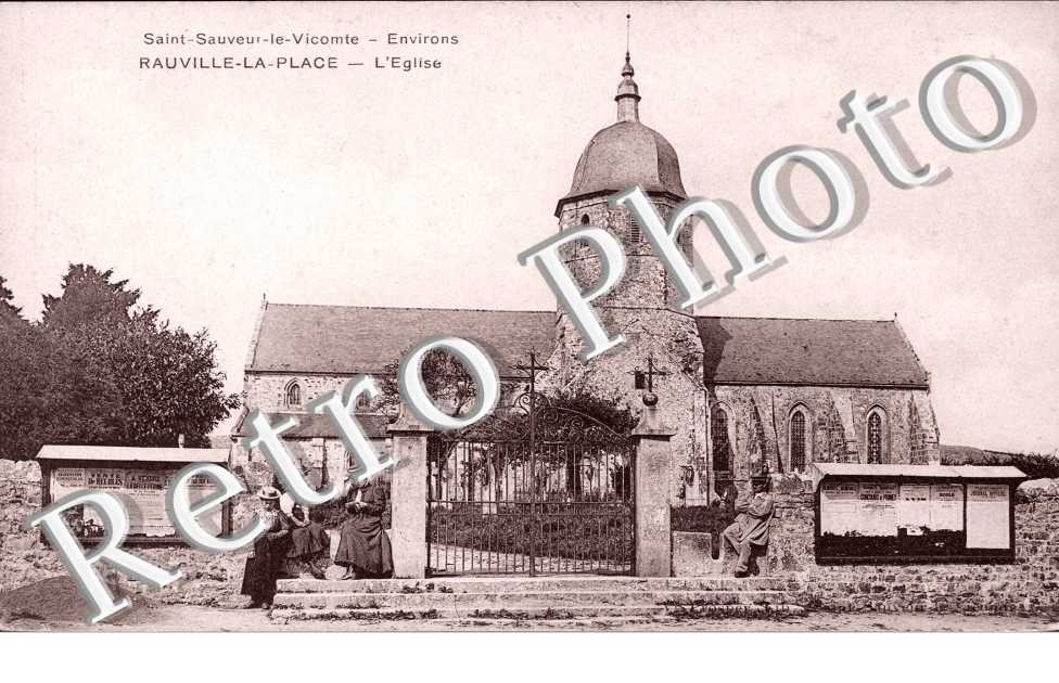 Rauville la place -    L'eglise