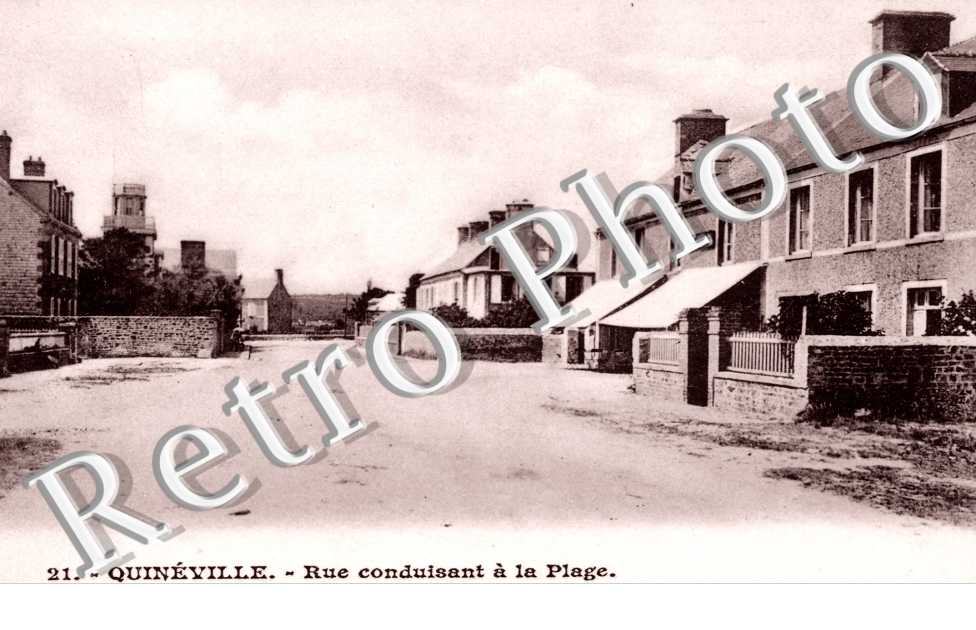 rue conduisant a la plage