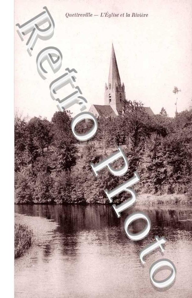 eglise et la riviere