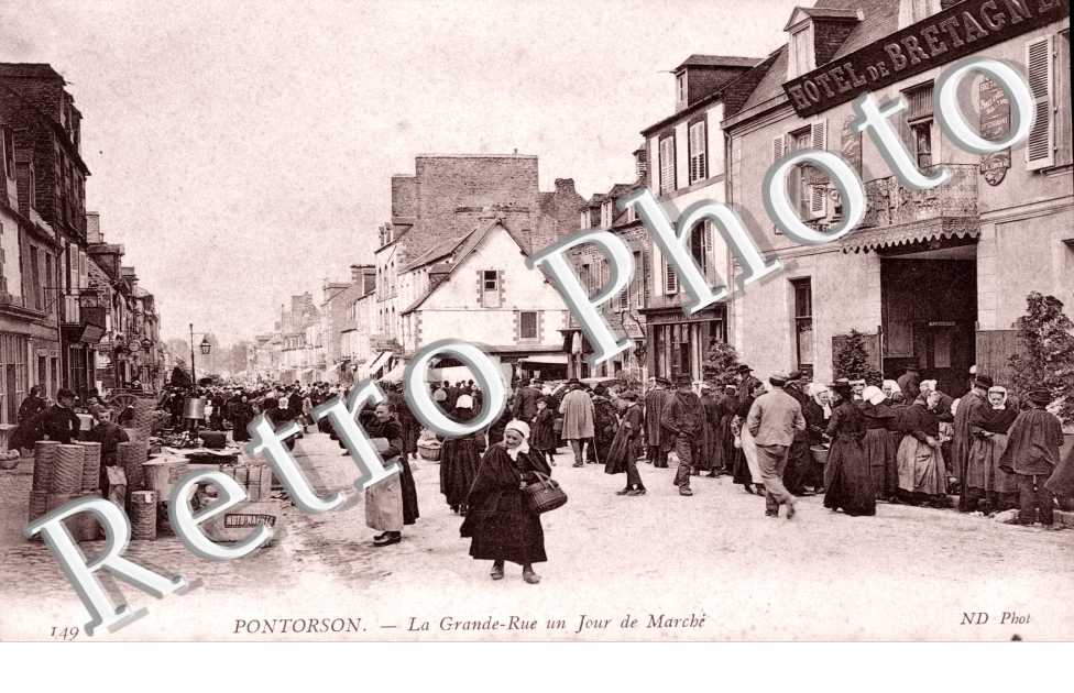 Grande rue un jour de marche