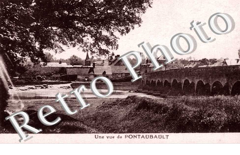 Une vue de Pontaubault