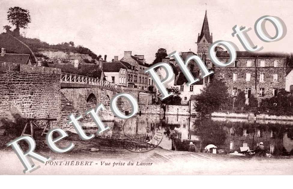 Vue prise du lavoir
