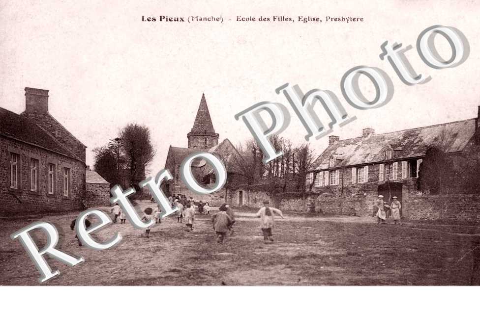 Ecole des filles, Eglise, presbytere