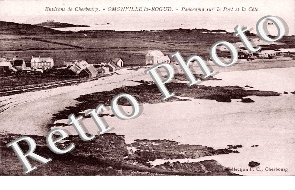 panorama sur le port et la cote