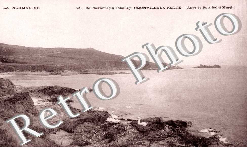 Omonville la petite - Anse et port Saint Martin
