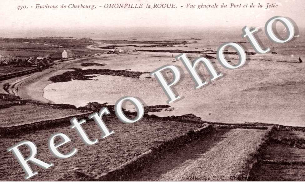 vue generale du port et de la jetee