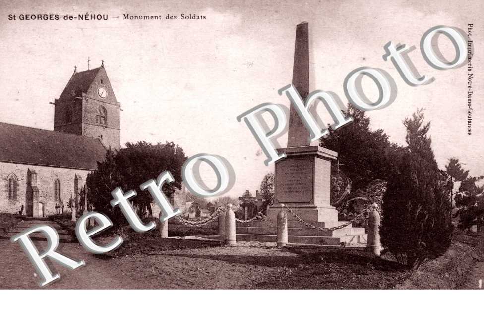Saint Georges de Nehou - monument des soldats