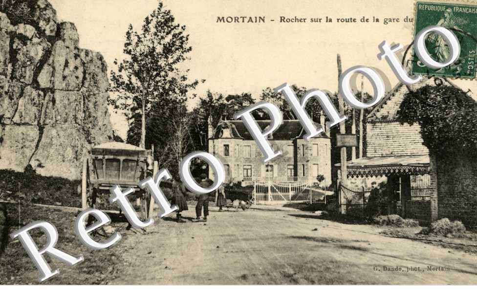 Rocher sur la Route de la Gare