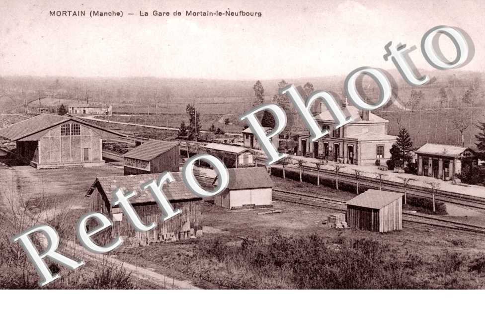 La gare de Mortain-Neufbourg