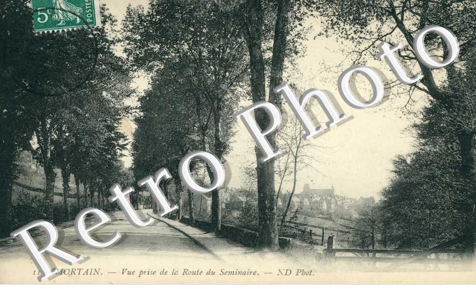 Vue prise de la Route du Seminaire