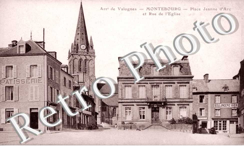 Place Jeanne d'Arc et rue de l'eglise