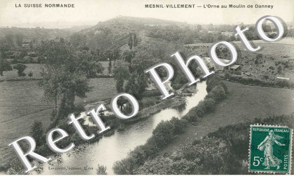 L'Orne au moulin de Danney