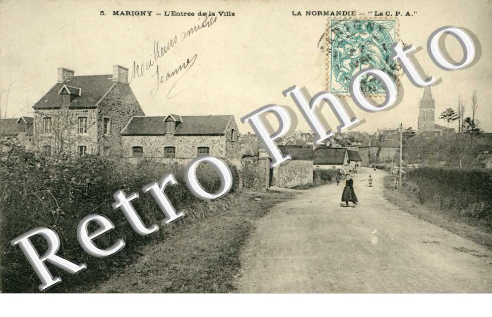 l' entree de la ville