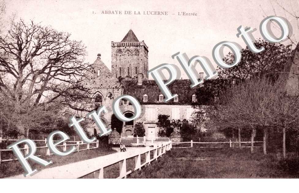 abbaye de la Lucerne, l' entree