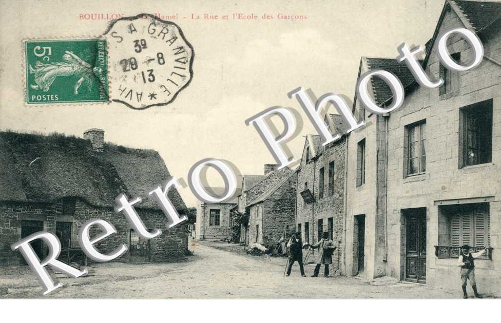 La Rue et l'Ecole des Garcons