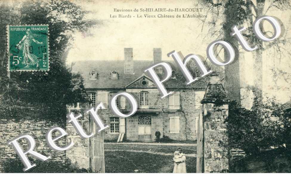 les biards - le vieux chateau de l'Aubiniere